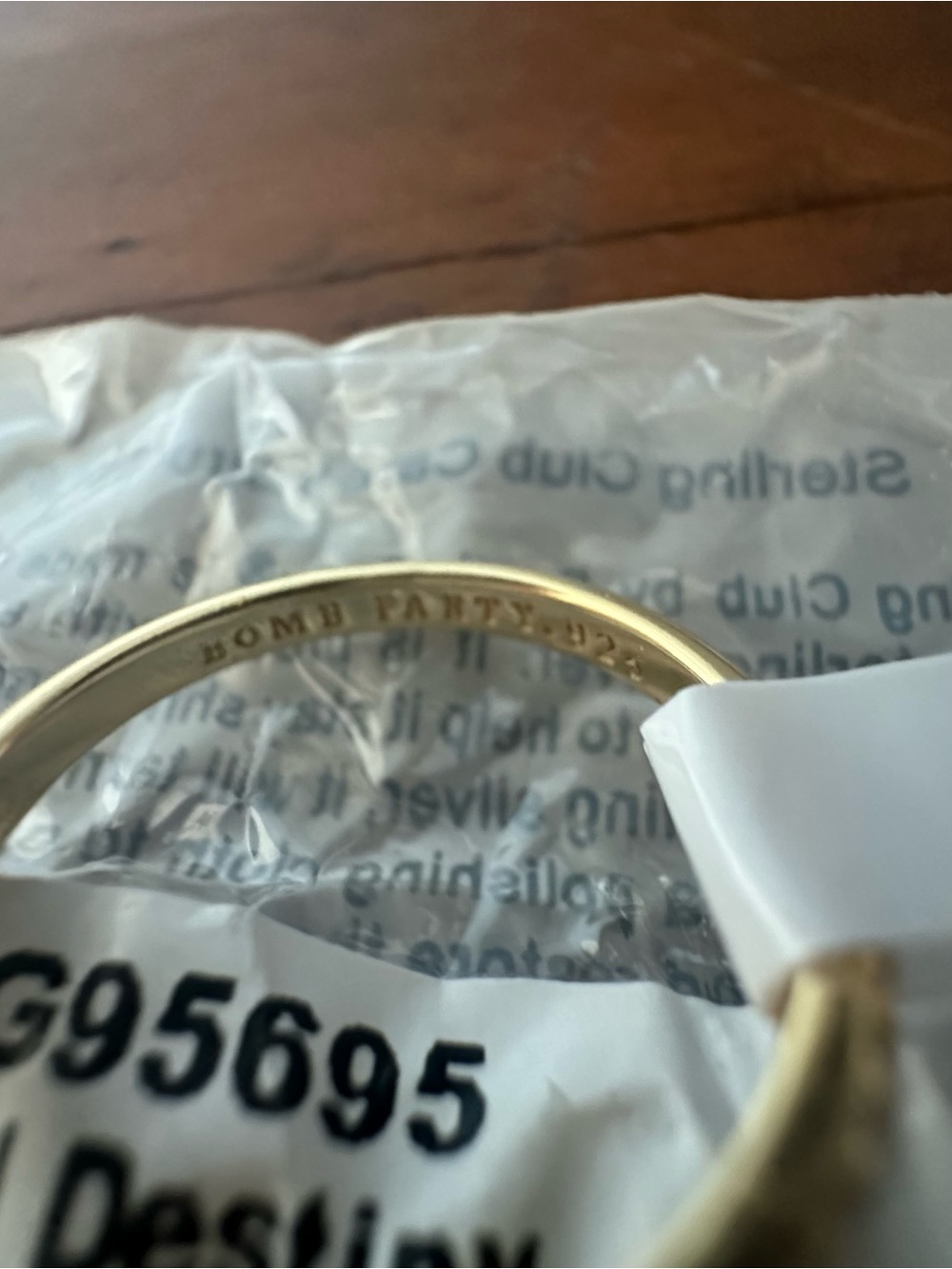 Bomb Party Vermeil Dual Destiny Ring - Picture 3 of 4